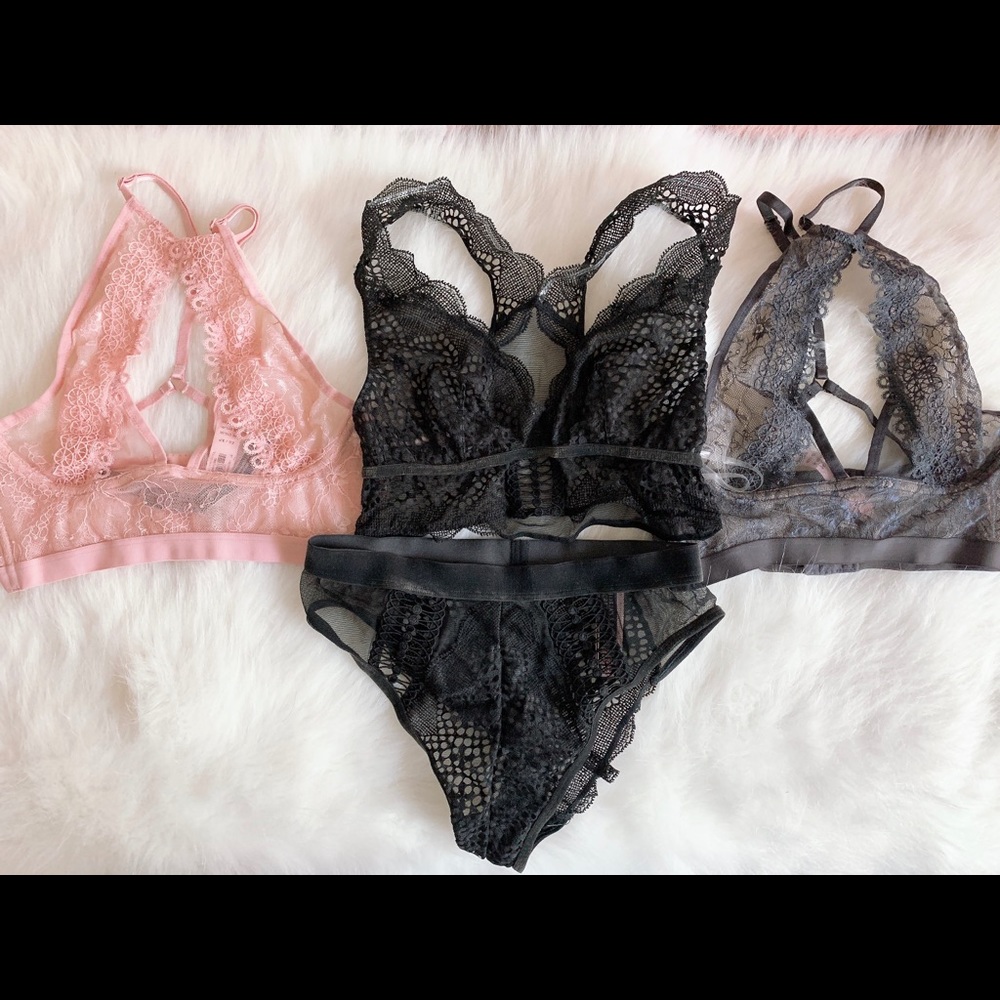 victoria secret bralettes XS